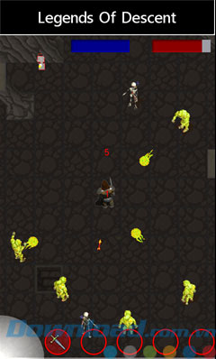 Game mang tới nhiều vật phẩm và quái đa dạng