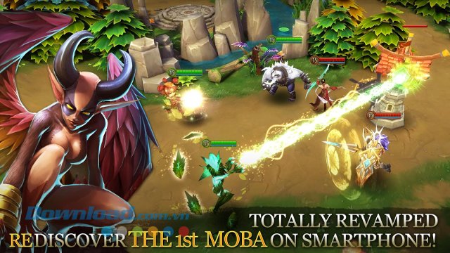 Heroes of Order & Chaos - game nhập vai đánh quái gây nghiện