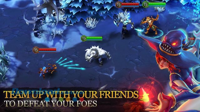  Heroes of Order & Chaos sở hữu lối chơi thẻ tướng hấp dẫn