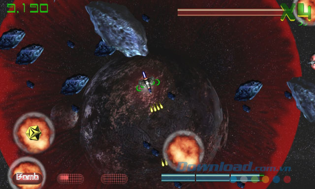 Một hình ảnh gameplay của Star Zed FREE