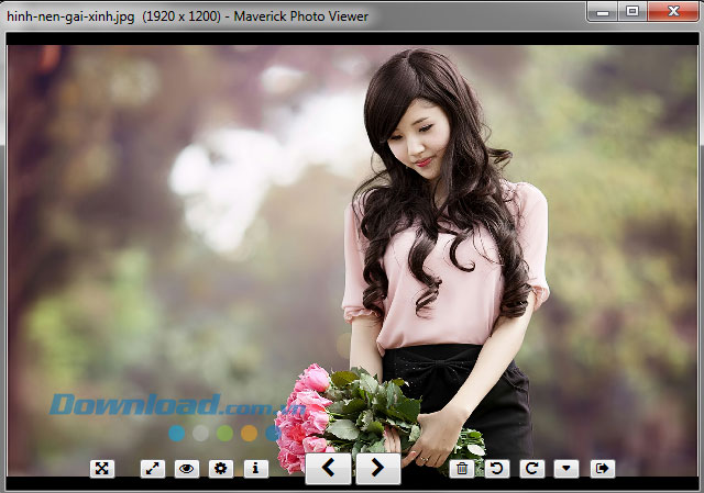 Xem ảnh với Maverick Photo Viewer 