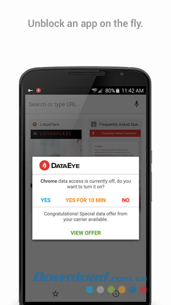 Tiết kiệm dữ liệu 3G với DataEye