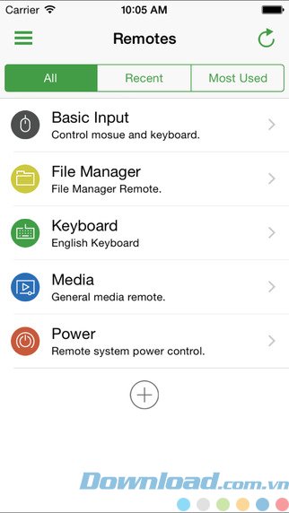 Điều khiển PC bằng iPhone, iPad