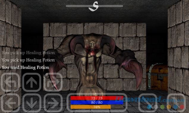 Giao diện Dungeon Stalker FREE cho Windows Phone