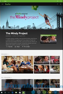 Xem các show truyền hình và bộ phim yêu thích