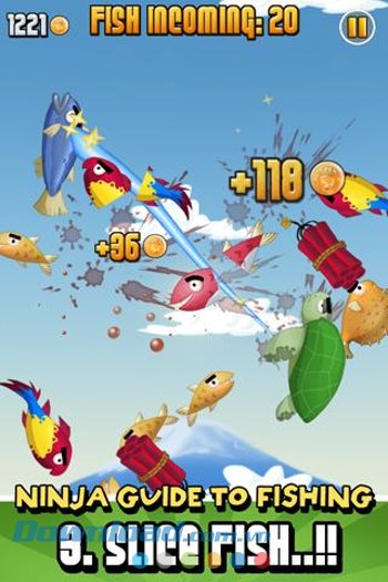 Game chém cá thú vị Ninja Fishing Game chém cá thú vị Ninja Fishing