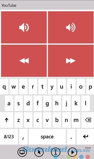 Xem YouTube bằng điện thoại Windows Phone