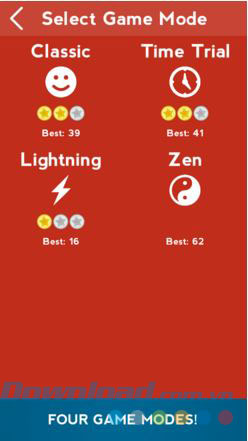 4 chế độ chơi của 6 Little Letters cho Windows Phone