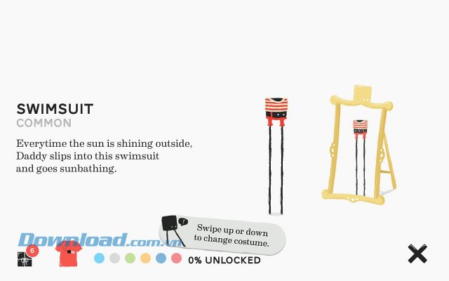 Mở khóa trang phục cho nhân vật trong game Daddy Long Legs Mở khóa trang phục cho nhân vật trong game Daddy Long Legs