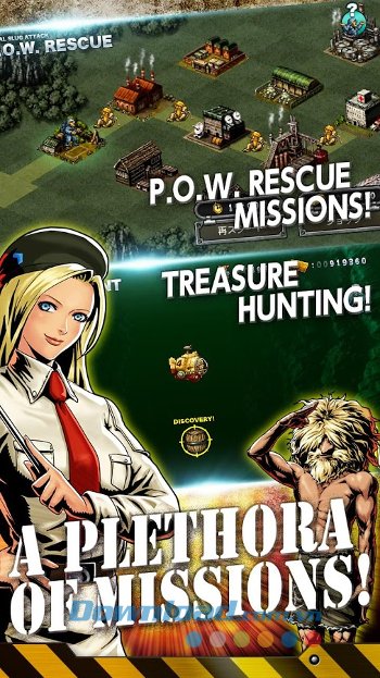 Metal Slug Attack gồm nhiều chế độ chơi khác nhau