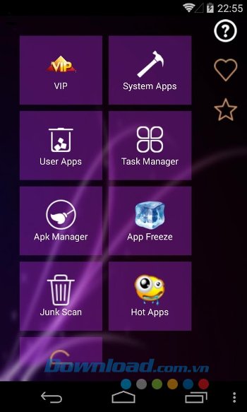 Giao diện ứng dụng Root App Deleter Giao diện ứng dụng Root App Deleter