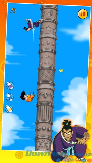 Điều khiển nhân vật leo tháp Điều khiển nhân vật leo tháp