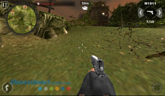 Giao diện game The Last Commando II Giao diện game The Last Commando II