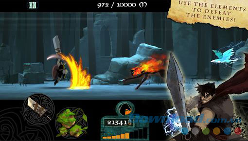 Gameplay của Dark Guardians cho Windows Phone