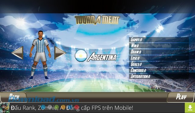 Chế độ Worldcup của Futsal Football 2