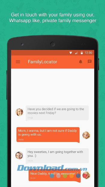 Kết nối dễ dàng với Family Locator & Kids Tracker