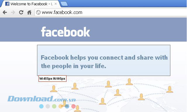 Đo kích thước trang web dễ dàng