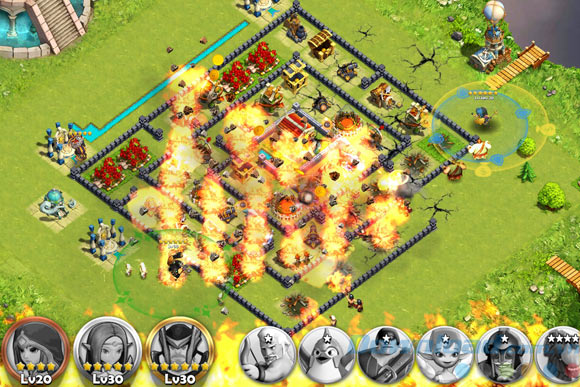 Giao diện game Hero Sky: Epic Guild Wars cho Windows 10