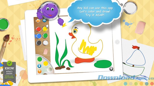 Sách tô màu tuyệt đẹp cho bé