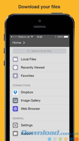 Download file về máy