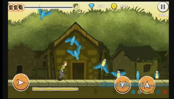 Giao diện game Run Or Die Free cho Windows Phone
