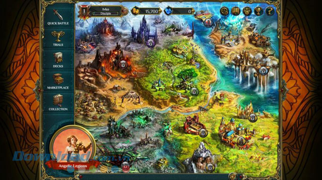 Hình ảnh bản đồ trong game