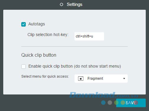 Lựa chọn cài đặt ứng dụng