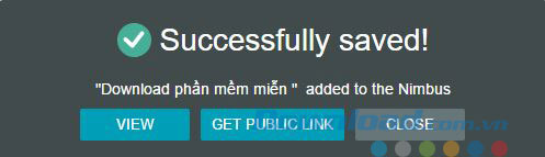 Chia sẻ nhanh chóng và dễ dàng