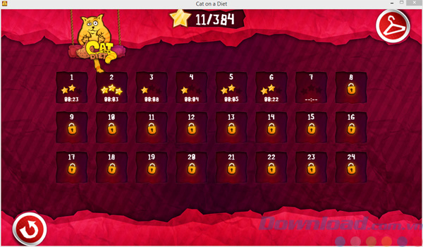 Hàng trăm cấp độ chơi