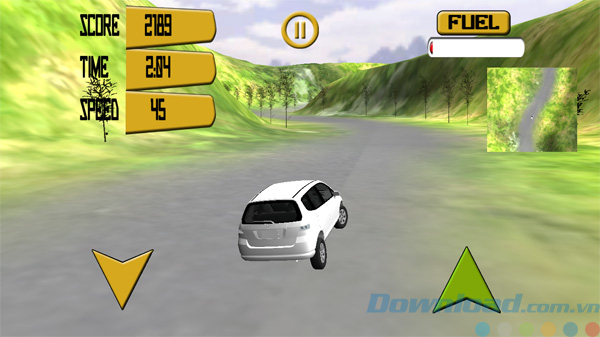 Xe sắp hết xăng