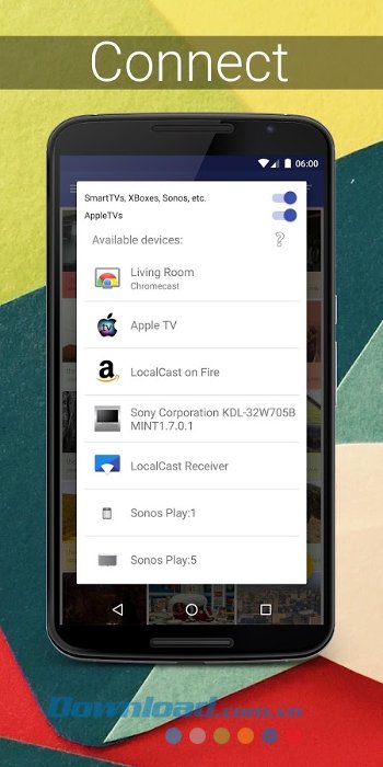 Kết nối Android với Chromecast / DLNA bằng LocalCast 