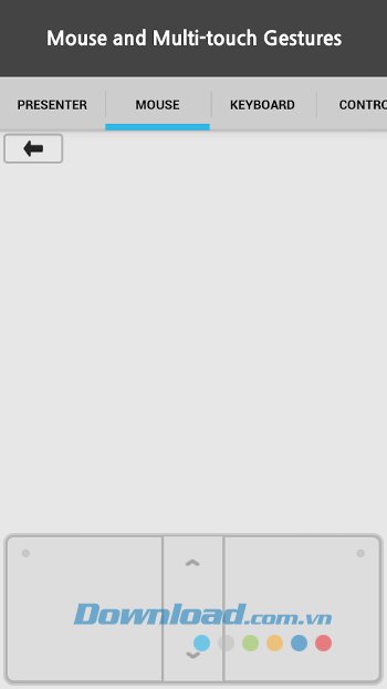 Mouse Kit hỗ trợ đầy đủ các cử chỉ