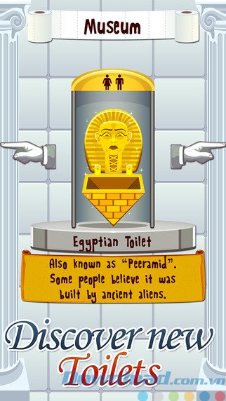 Khám phá bảo tàng toilet Khám phá bảo tàng toilet