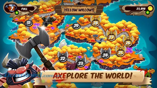 Bản đồ game Axe in Face 2 