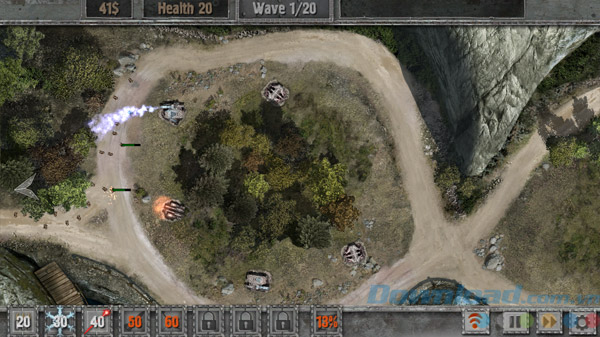 Vũ khí trong Defense zone 2