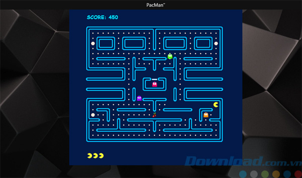Giao diện game PacMan