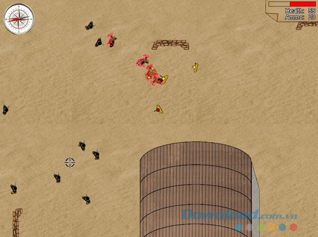 Hình ảnh trận chiến trong game