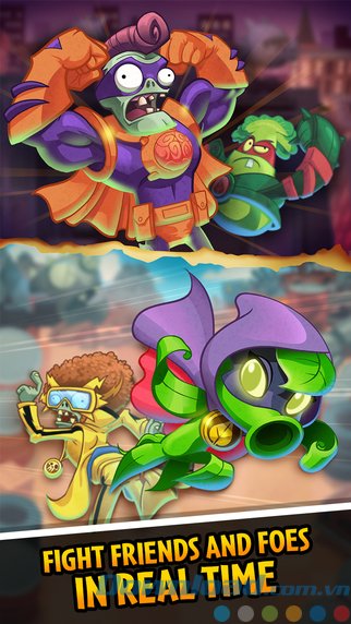 Chiến đấu với bạn bè hay game thủ thực
