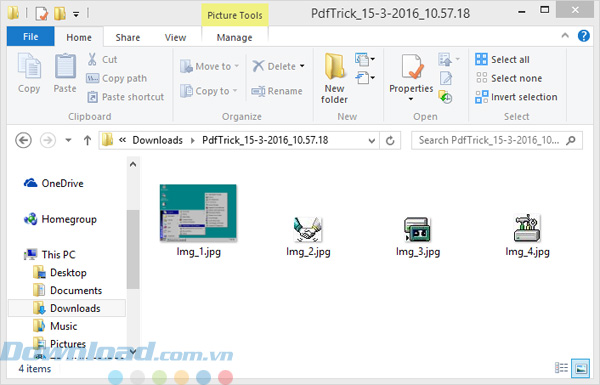 Thư mục lưu ảnh