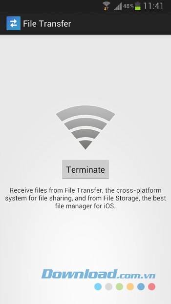 Chuyển dữ liệu nhanh chóng với File Transfer