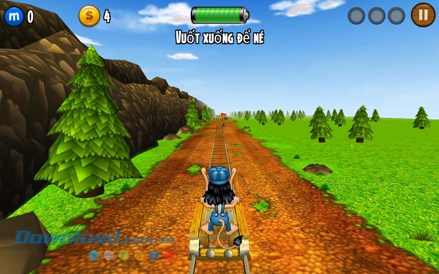 Nhân vật Hugo trong game Hugo Troll Race Classic