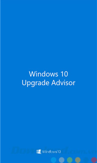 Giao diện của Upgrade Advisor