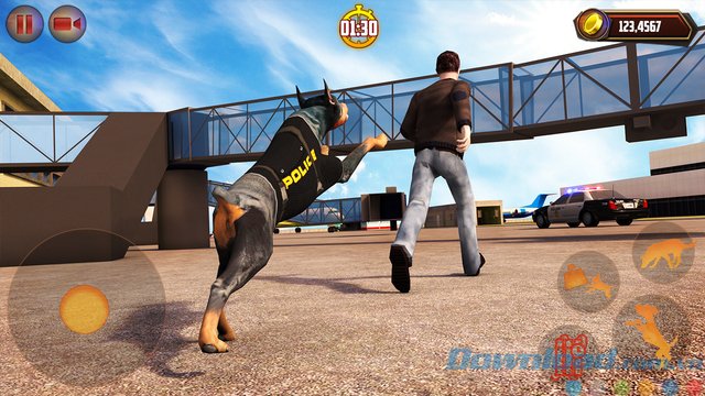 Game mô phỏng chủ để chó cảnh sát