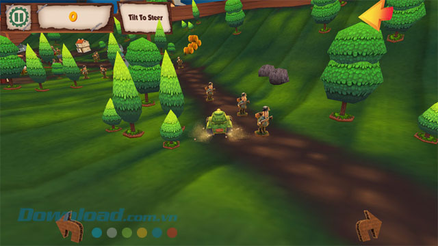 Giao diện game Panzer Geekz cho Windows Phone