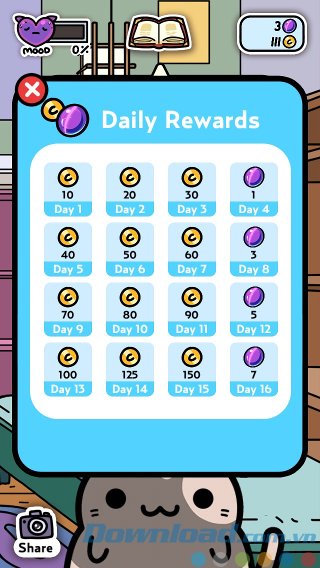 Chơi game mỗi ngày để nhận thưởng Chơi game mỗi ngày để nhận thưởng