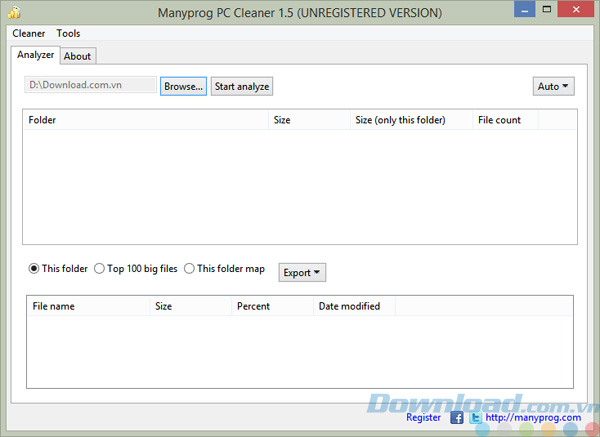 Disk Usage Analyzer
