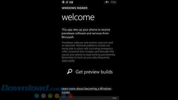 Tải bản Preview thông qua Windows Insider Tải bản Preview thông qua Windows Insider