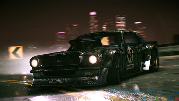 Chiếc xe đua hầm hố trong Need for Speed