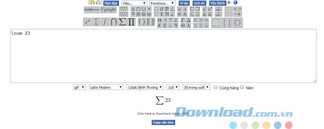 Giao diện Integrated Editor