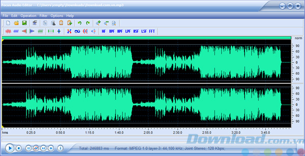 Chỉnh sửa âm thanh